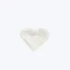 Pure White Heart Dish