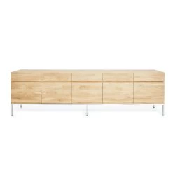 Oak Ligna 5-Door Sideboard