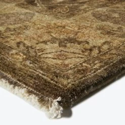 Brown Traditional Wool Runner - 4' X 19'10" -Home Comprehensive Shop 1134521 c