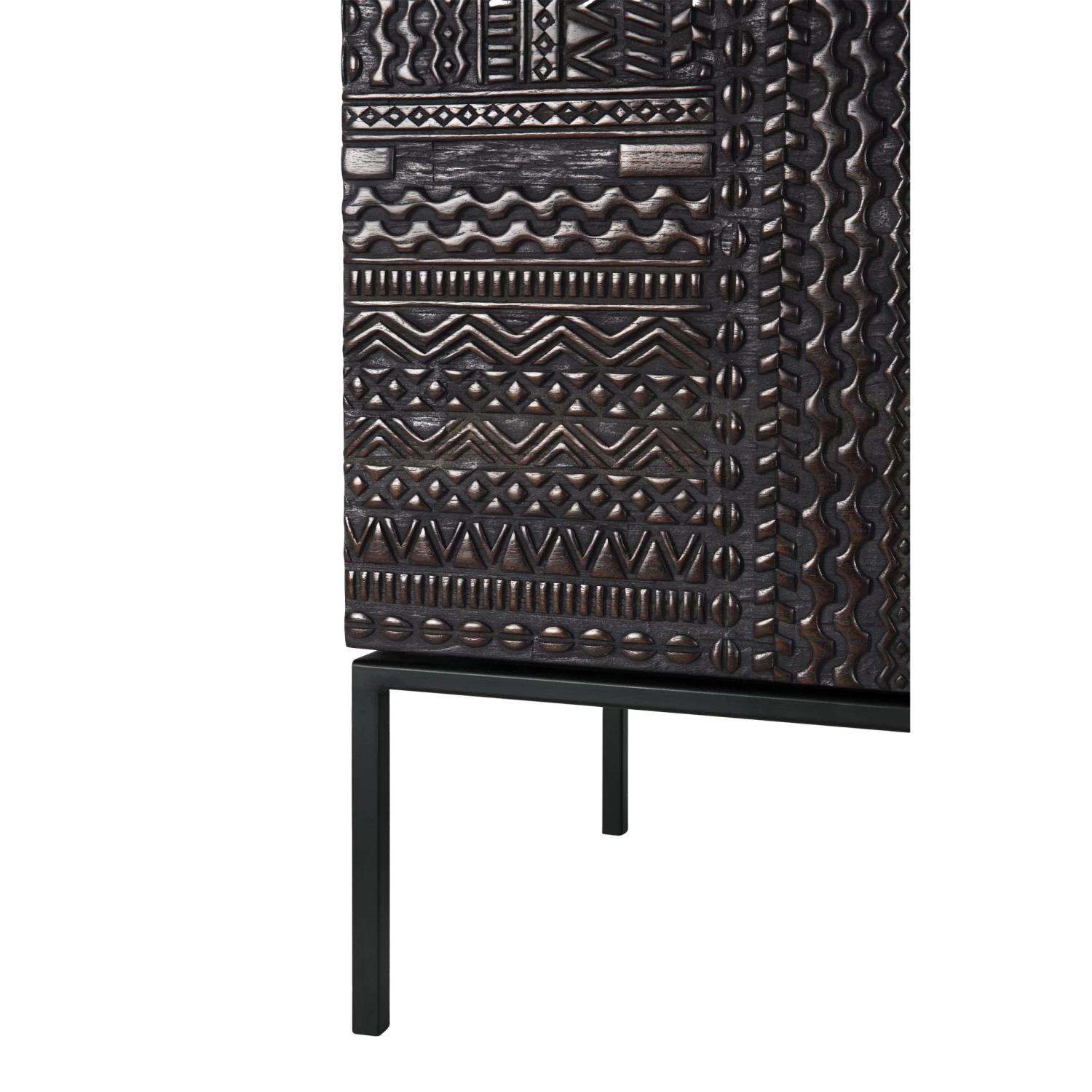 Teak Tabwa 3-Door Sideboard 6 Teak Tabwa 3-Door Sideboard - Image 4