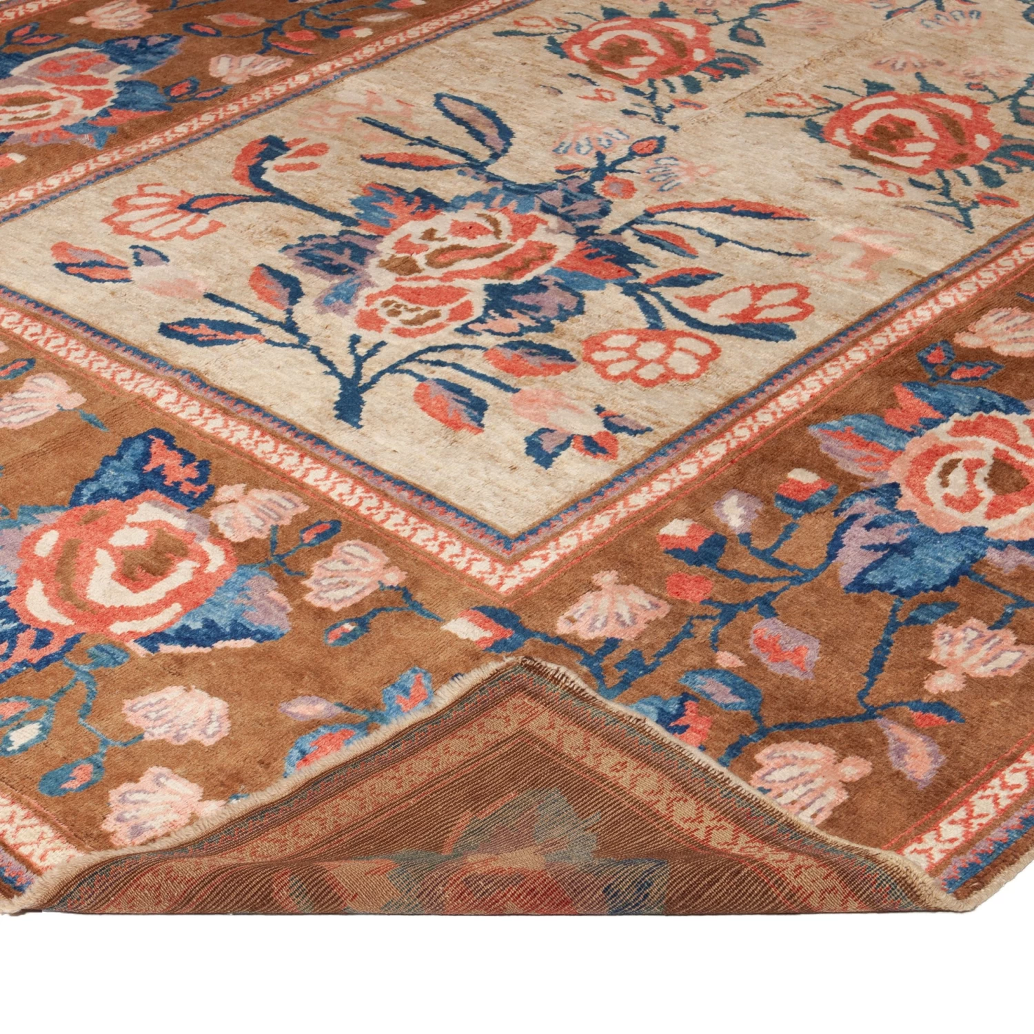 Vintage Traditional Wool Rug - 8' X 11'9" 6 Vintage Traditional Wool Rug - 8' X 11'9" - Image 4