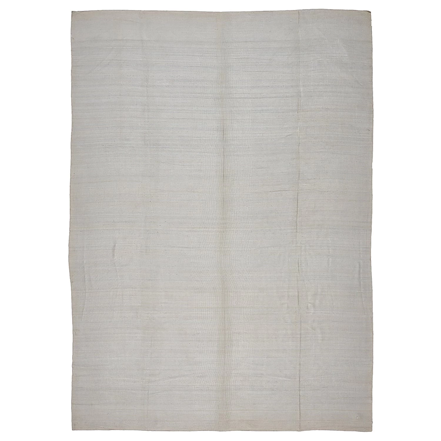 Grey Modern Silk Cotton Blend Rug - 10' X 14' 3 Grey Modern Silk Cotton Blend Rug - 10' X 14'