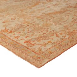Orange Vintage Traditional Wool Rug - 11'4" X 13'9" -Home Comprehensive Shop 1251775 3