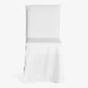 Ghost Armless Slipcover Dining Chair -Home Comprehensive Shop 1318603 011