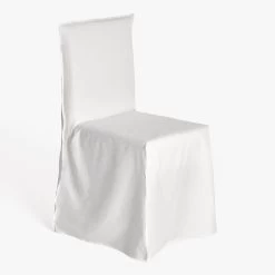 Ghost Armless Slipcover Dining Chair -Home Comprehensive Shop 1318603 013