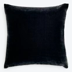 Velvet Pillow Charcoal