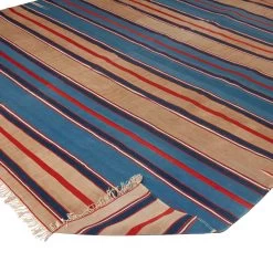 Vintage Dhurrie Cotton Rug - 10'9" X 14'5" -Home Comprehensive Shop 1358384 4