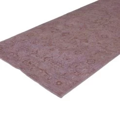 Purple Overdyed Wool Runner - 4'10" X 11'7" 9 Purple Overdyed Wool Runner - 4'10" X 11'7" -Home Comprehensive Shop 1366582 3