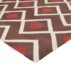 Multi Flatweave Cotton Rug - 8'10" X 11'10" 11 Multi Flatweave Cotton Rug - 8'10" X 11'10" -Home Comprehensive Shop 1367503 3