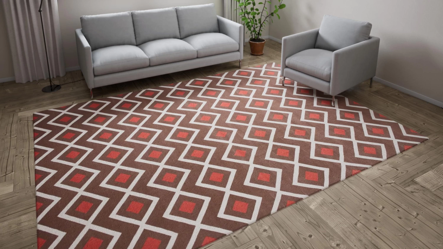 Multi Flatweave Cotton Rug - 8'10" X 11'10" 9 Multi Flatweave Cotton Rug - 8'10" X 11'10" - Image 7