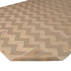 Beige Modern Wool Rug - 10' X 14'3" -Home Comprehensive Shop 1369855 4