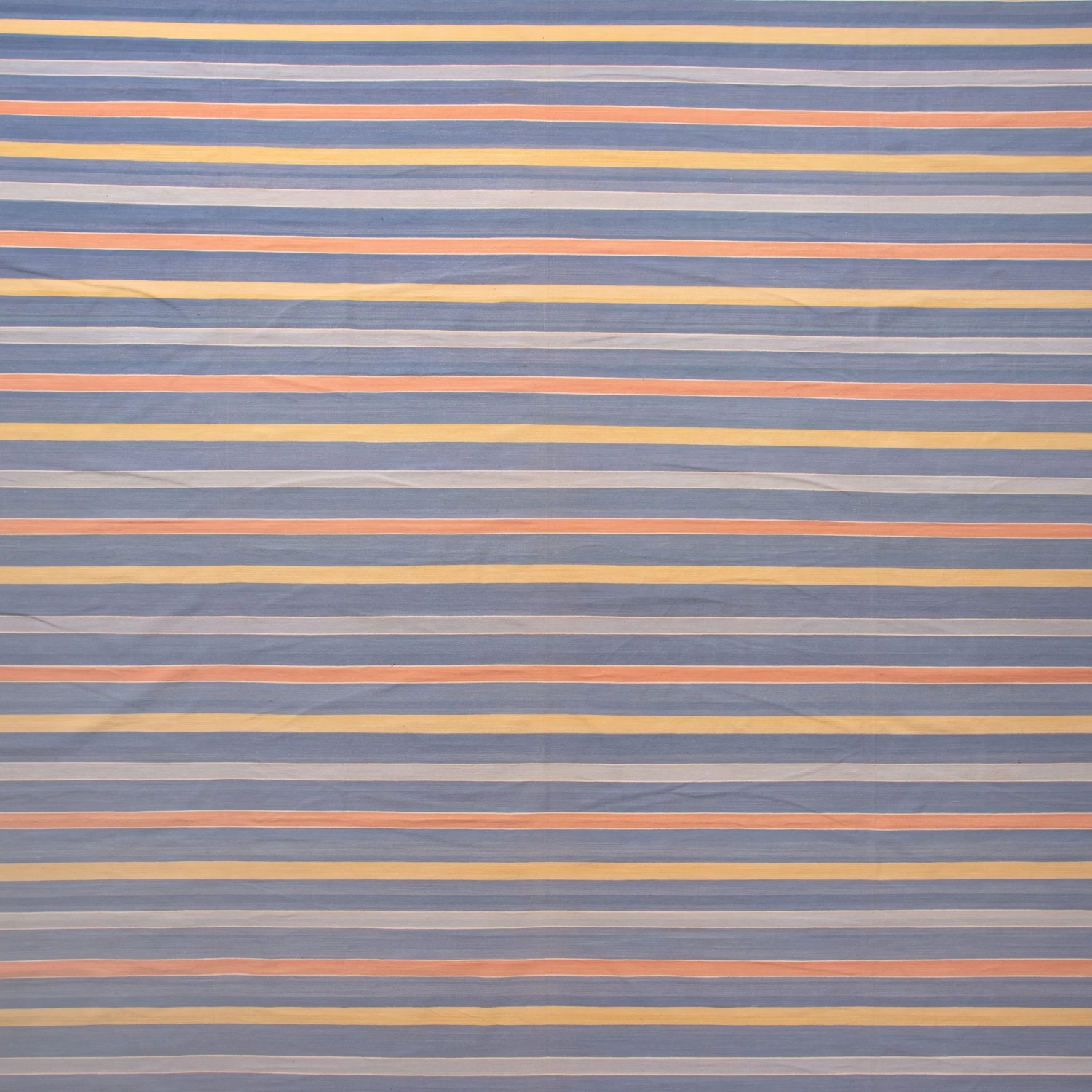 Blue Flatweave Wool Rug - 15' X 20' 4 Blue Flatweave Wool Rug - 15' X 20' - Image 2