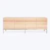 Oak Ligna 4-Door Sideboard 2 Oak Ligna 4-Door Sideboard -Home Comprehensive Shop 1403822