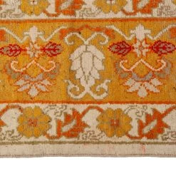 Yellow Antique Wool Rug - 11'8" X 15'1" 11 Yellow Antique Wool Rug - 11'8" X 15'1" -Home Comprehensive Shop 1411700 5