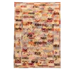 Multicolored Vintage Traditional Wool Rug - 8'2" X 11'4" 2 Multicolored Vintage Traditional Wool Rug - 8'2" X 11'4" -Home Comprehensive Shop 1413830