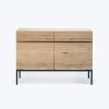 Oak Ligna 2-Door Sideboard 2 Oak Ligna 2-Door Sideboard -Home Comprehensive Shop 1417605 1