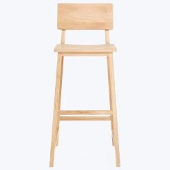 Oak N4 Bar Stool