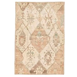 Beige Traditional Wool Rug - 8'3" X 12'1"