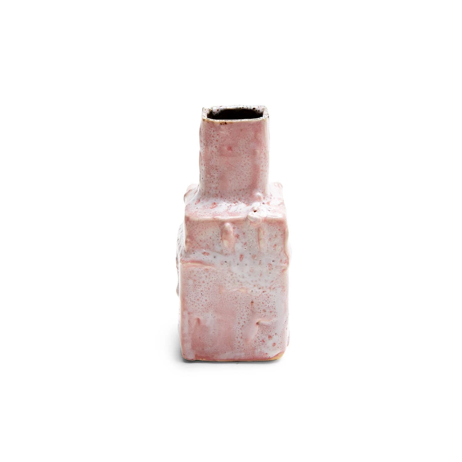 Ash Cloud Rectangle Vase, Pink 3 Ash Cloud Rectangle Vase, Pink
