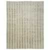 Beige Modern Striped Wool Silk Blend Rug - 12' X 15' 1 Beige Modern Striped Wool Silk Blend Rug - 12' X 15' -Home Comprehensive Shop 1451696 b 446b2522 cf5d 49c1 9e9c d0ef247298d8