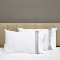 Dimora Sheets & Pillowcases, White/Silver Moon -Home Comprehensive Shop 1454328 2