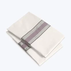 Dimora Sheets & Pillowcases, Ivory/Thistle 8 Dimora Sheets & Pillowcases, Ivory/Thistle -Home Comprehensive Shop 1454355 1