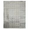 Grey Geometric Transitional Wool Rug - 12' X 15' 2 Grey Geometric Transitional Wool Rug - 12' X 15' -Home Comprehensive Shop 1458022 khotan bamboo silk rug 12x15 b