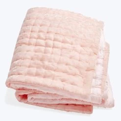 Luminous Velvet Throw