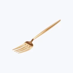 Moon Dessert Salad Fork Brushed Gold 7 Moon Dessert Salad Fork Brushed Gold -Home Comprehensive Shop 1469594 1 NEW