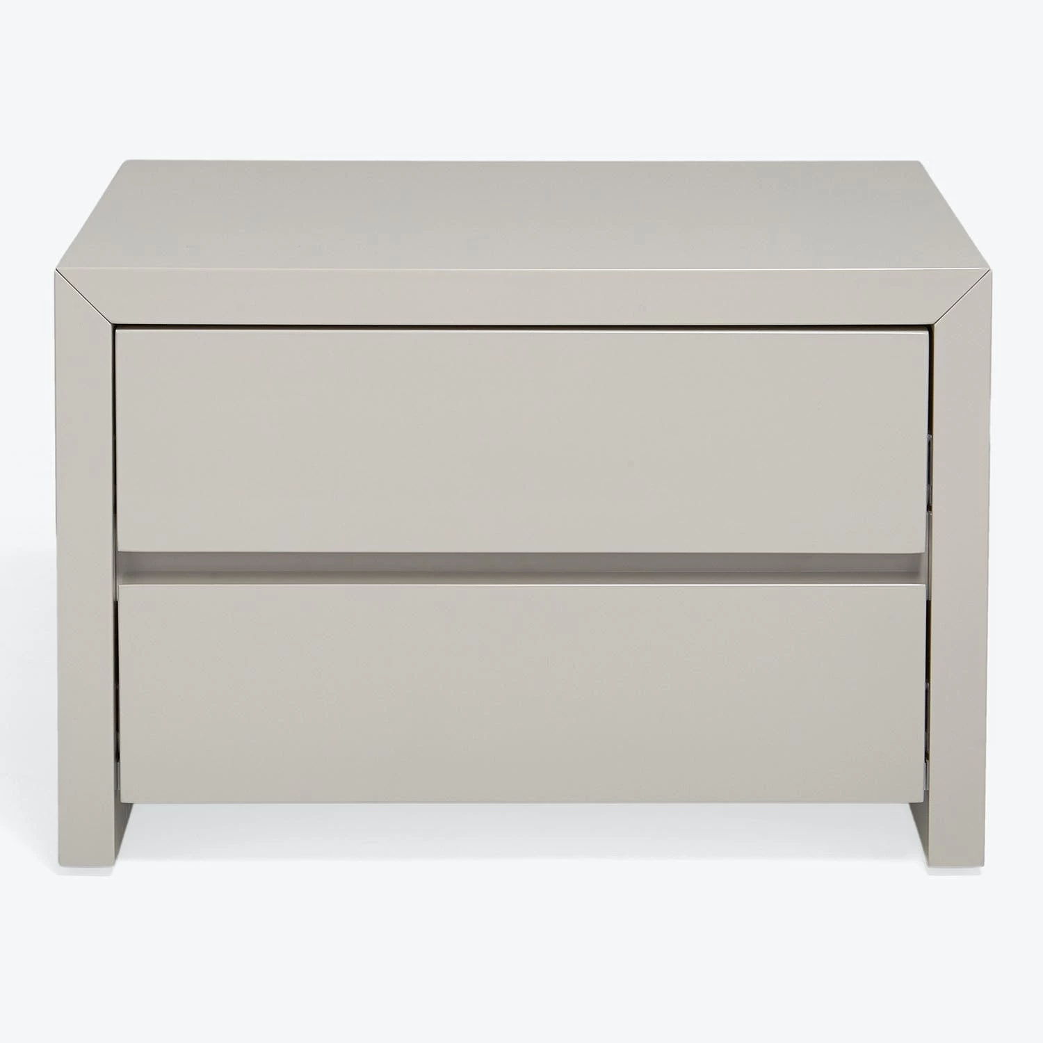 2 Drawer Lacquer Nightstand 3 2 Drawer Lacquer Nightstand