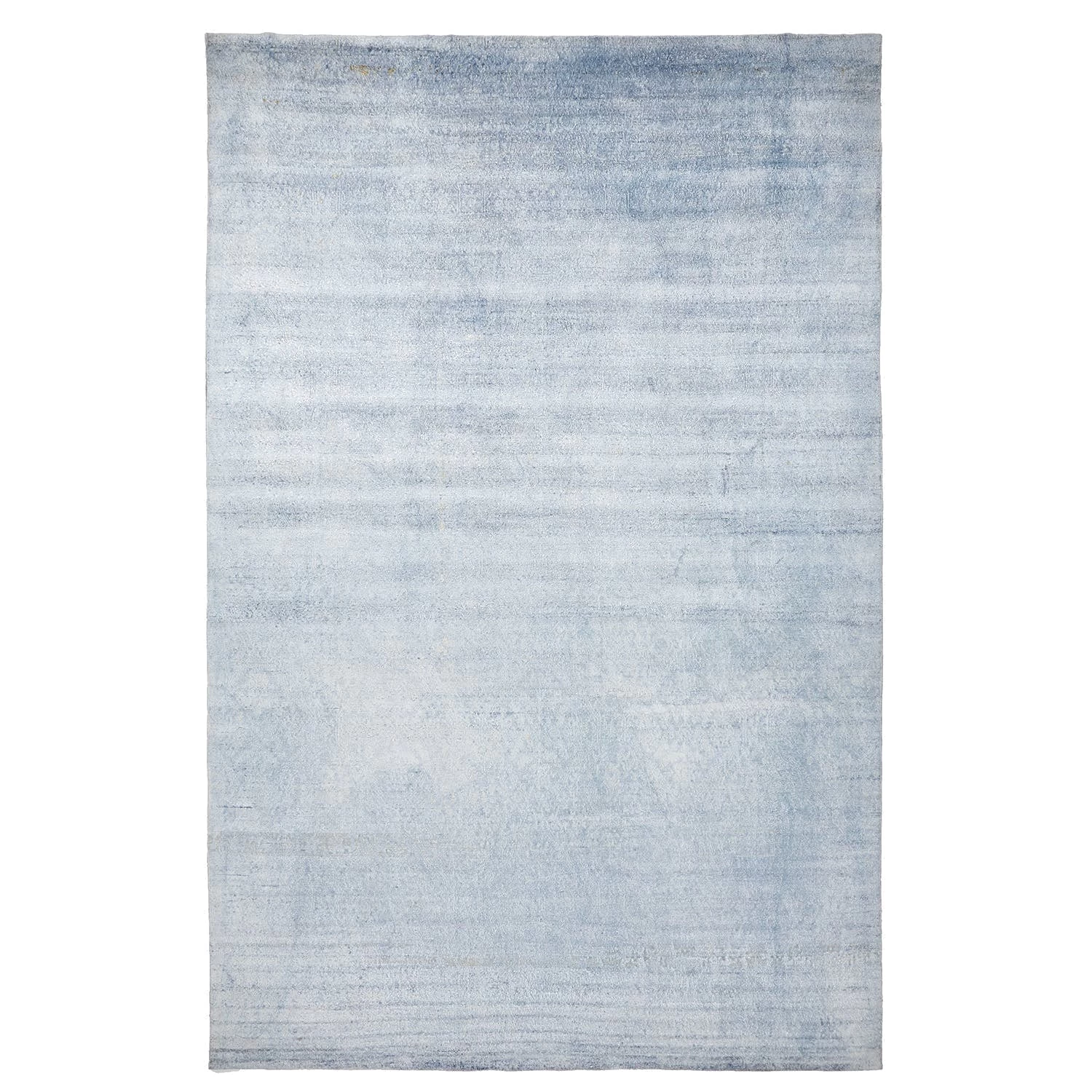 Light Blue Alchemy Transitional Banana Silk Rug - 12' X 18' 3 Light Blue Alchemy Transitional Banana Silk Rug - 12' X 18'