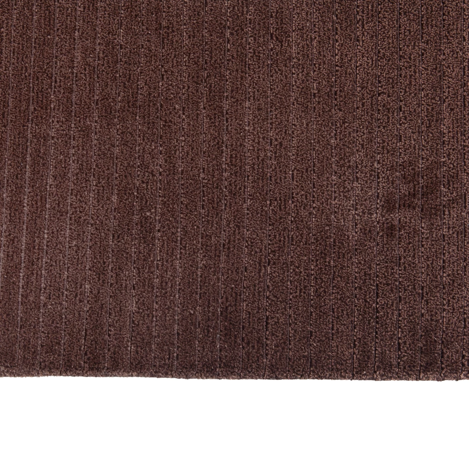 Brown Textured Wool Blend Rug - 8' X 10' 7 Brown Textured Wool Blend Rug - 8' X 10' - Image 5