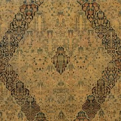 Brown Vintage Traditional Wool Persian Rug - 6'9" X 8'9" 8 Brown Vintage Traditional Wool Persian Rug - 6'9" X 8'9" -Home Comprehensive Shop 1484953 2