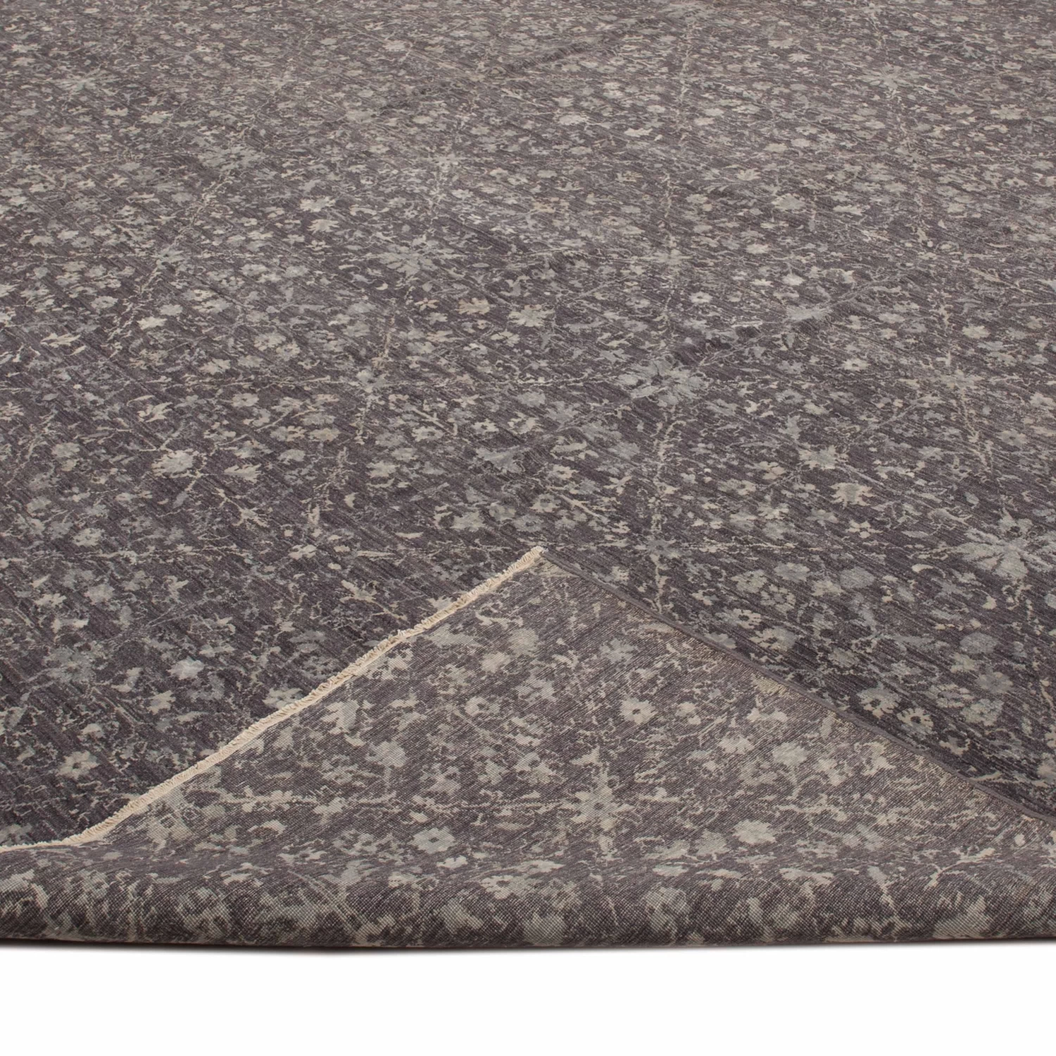 Purple Transitional Wool Rug - 17'9" X 26' 6 Purple Transitional Wool Rug - 17'9" X 26' - Image 4