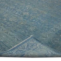 Blue Transitional Wool Rug - 15'8" X 25'7" -Home Comprehensive Shop 1488870 4