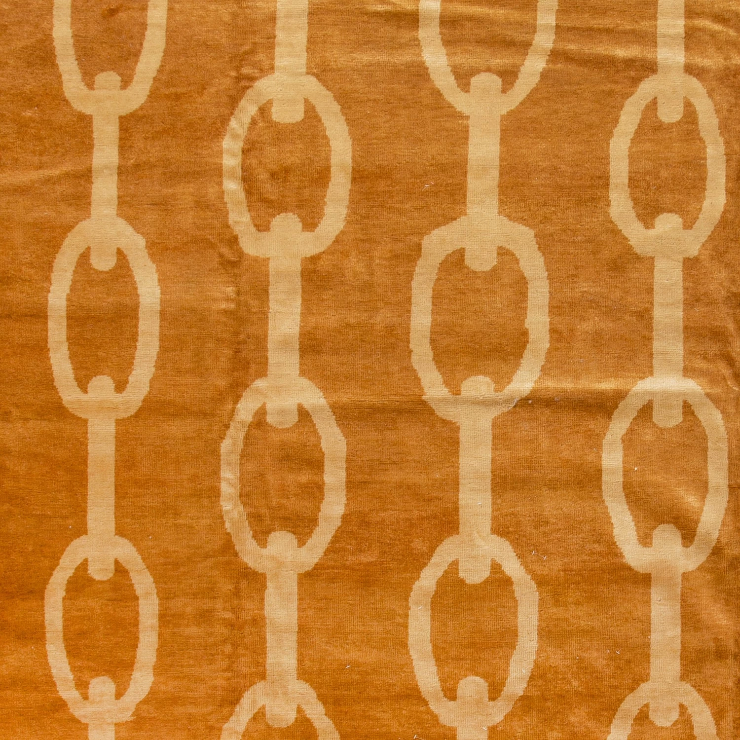 Orange Transitional Wool Rug - 12' X 15' 4 Orange Transitional Wool Rug - 12' X 15' - Image 2