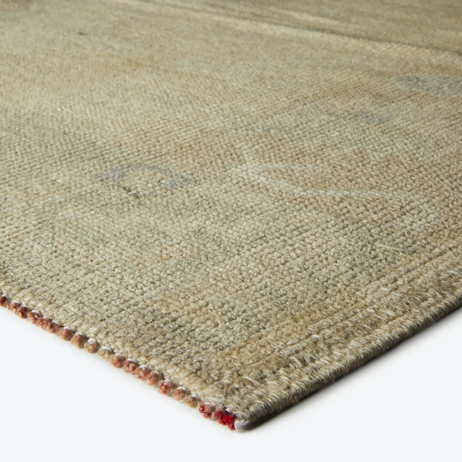 Beige Vintage Traditional Wool Runner - 4'11" X 12' 5 Beige Vintage Traditional Wool Runner - 4'11" X 12' - Image 3