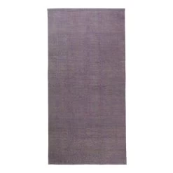 Purple Transitional Silk Rug - 7'9" X 15'1"