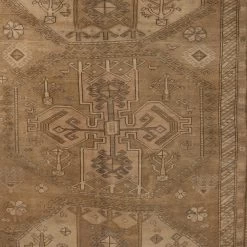 Brown Vintage Traditional Anatolian Wool Rug - 5'3" X 10'11" -Home Comprehensive Shop 1525558 2