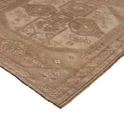 Brown Vintage Traditional Anatolian Wool Rug - 5'3" X 10'11" -Home Comprehensive Shop 1525558 3