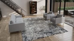 Grey Abstract Modern Silk Rug - 10' X 14' -Home Comprehensive Shop 1528454 1 a1814ff5 7549 41a7 918e f13f1d92c3de