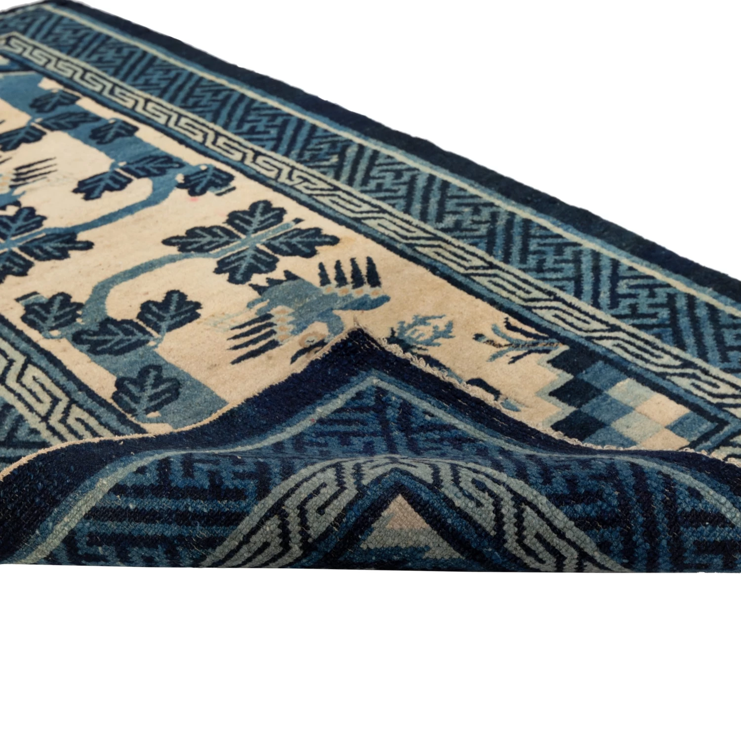 Multi Traditional Wool Rug - 2'2" X 4'6" 6 Multi Traditional Wool Rug - 2'2" X 4'6" - Image 4