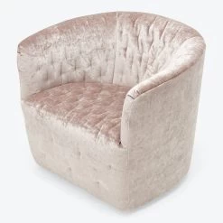 Amelia Swivel Chair -Home Comprehensive Shop 1536852 saba amelia swivel chair vegas mauve b