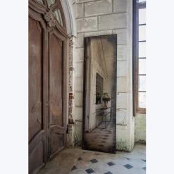 Aged Floor Mirror -Home Comprehensive Shop 1538973 2