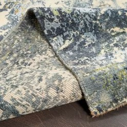 Grey Modern Wool Silk Blend Rug - 10' X 14' 13 Grey Modern Wool Silk Blend Rug - 10' X 14' -Home Comprehensive Shop 1539161 2