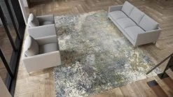 Grey Modern Wool Silk Blend Rug - 10' X 14' 16 Grey Modern Wool Silk Blend Rug - 10' X 14' -Home Comprehensive Shop 1539161 2 fea0b21e 63c9 4fb3 be3a 9b7e2fd0e58e