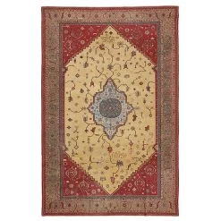 Red Vintage Traditional Wool Rug - 10' X 14'5"