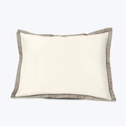 Luna Stella Duvet & Shams, Ivory/Khaki