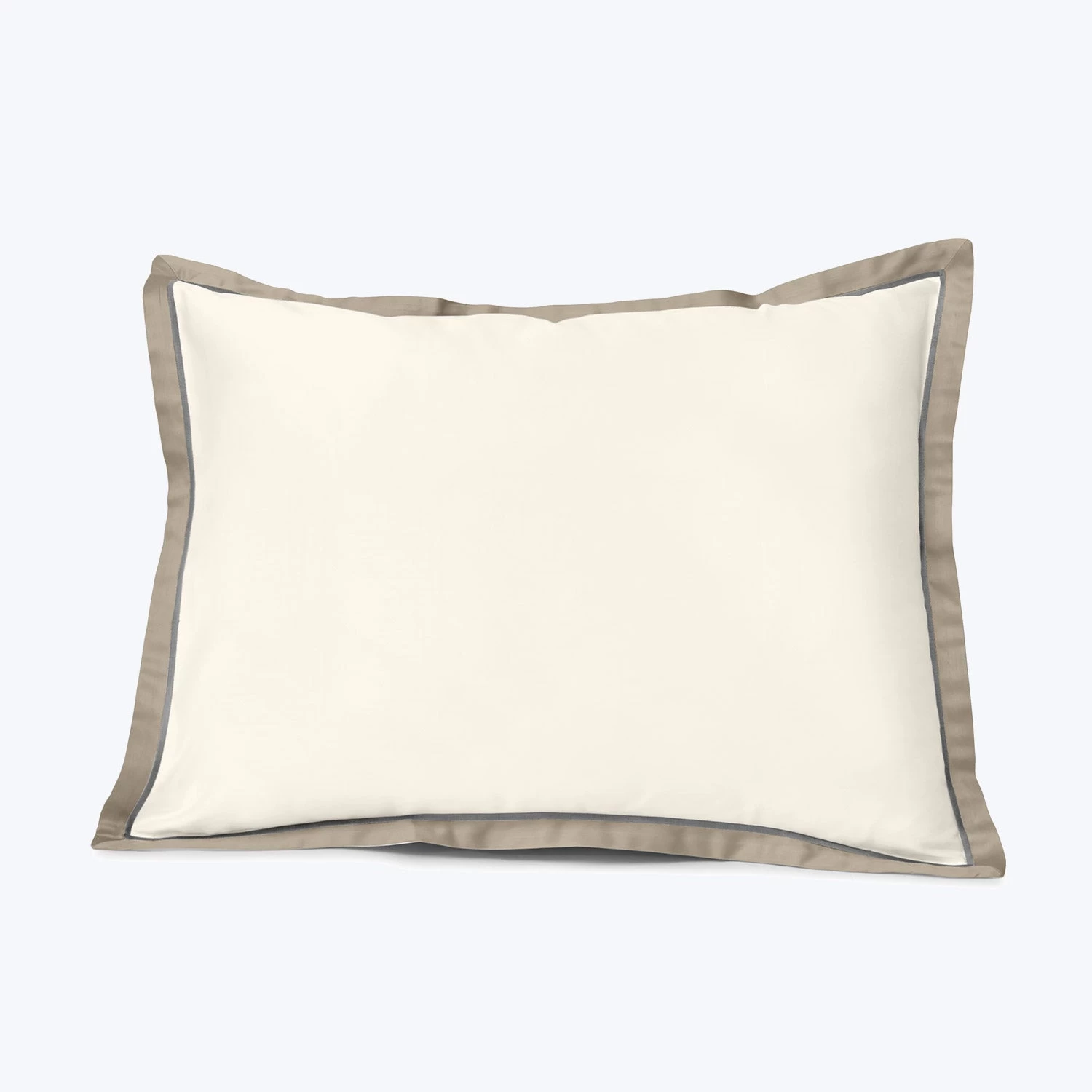 Luna Stella Duvet & Shams, Ivory/Khaki 3 Luna Stella Duvet & Shams, Ivory/Khaki