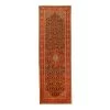 Red Vintage Traditional Wool Rug - 6'5" X 19'6"